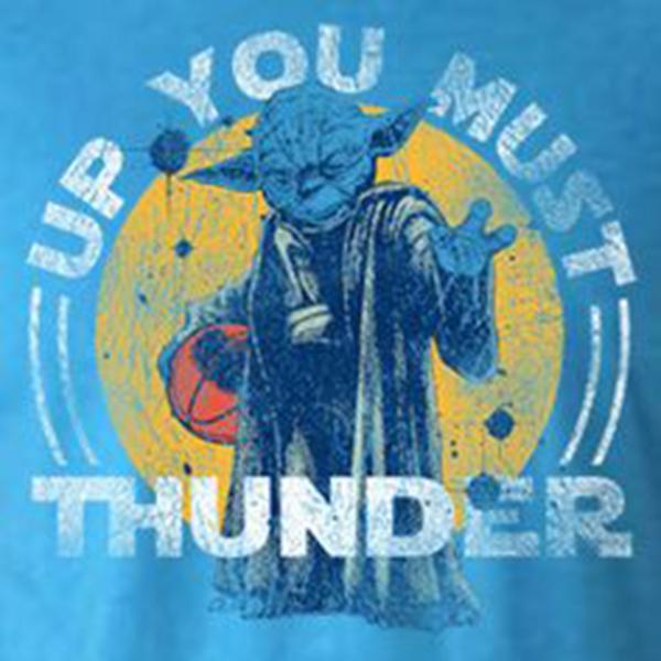 ThunderNationCP's tweet photo. Happy #StarWarsDay!

#MayTheFourthBeWithYou Thunder fans! http://t.co/6z31gxO2ge