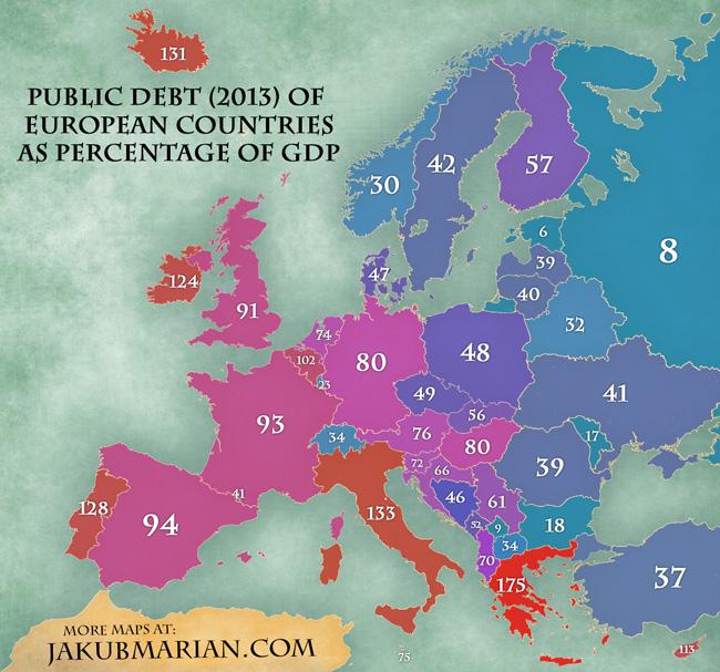 One1Europe's tweet photo. Public Debt in Europe
http://t.co/SFNDubwJqd
Please Retweet
#Eurocrisis #EuropeanContinent http://t.co/FhN4VmU076