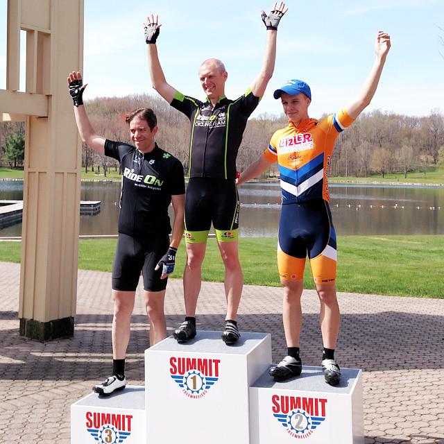 teamspinohio's tweet photo. RATL#2 - Junior Mark Bischof on Podium 2nd Place - Men Cat. 4! Also on the Podium was Jeff KOMPA - 2nd Men 50+! http://t.co/LvXUxzDqcf