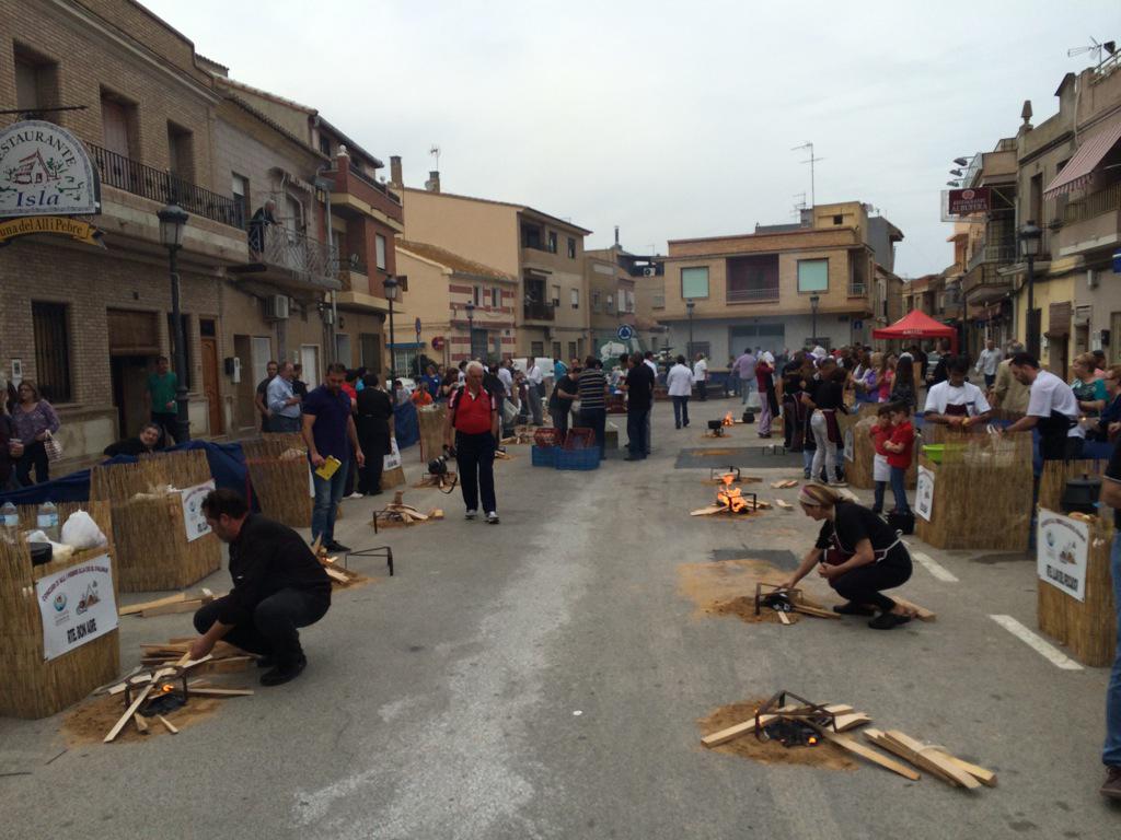 Comenzamos! #AlliPebre15 en el Palmar