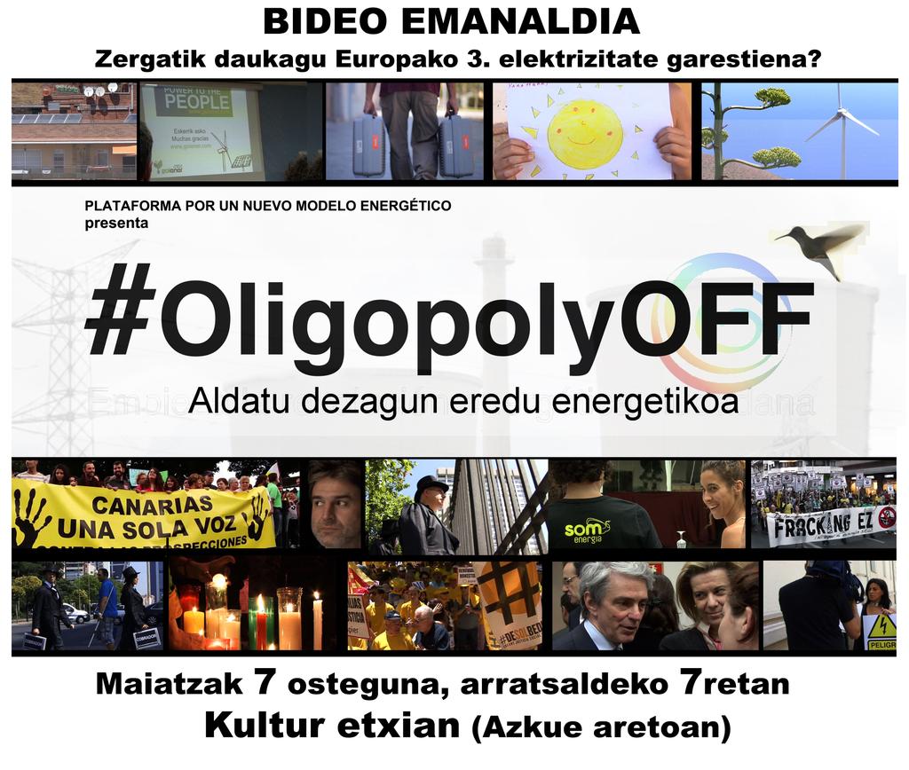 barrizar's tweet photo. #OligopolyOFF tambien en #Lekeitio .
#Lekeitio -n bideo emanaldia 7-05-2015 http://t.co/WpcSvaiOh2
