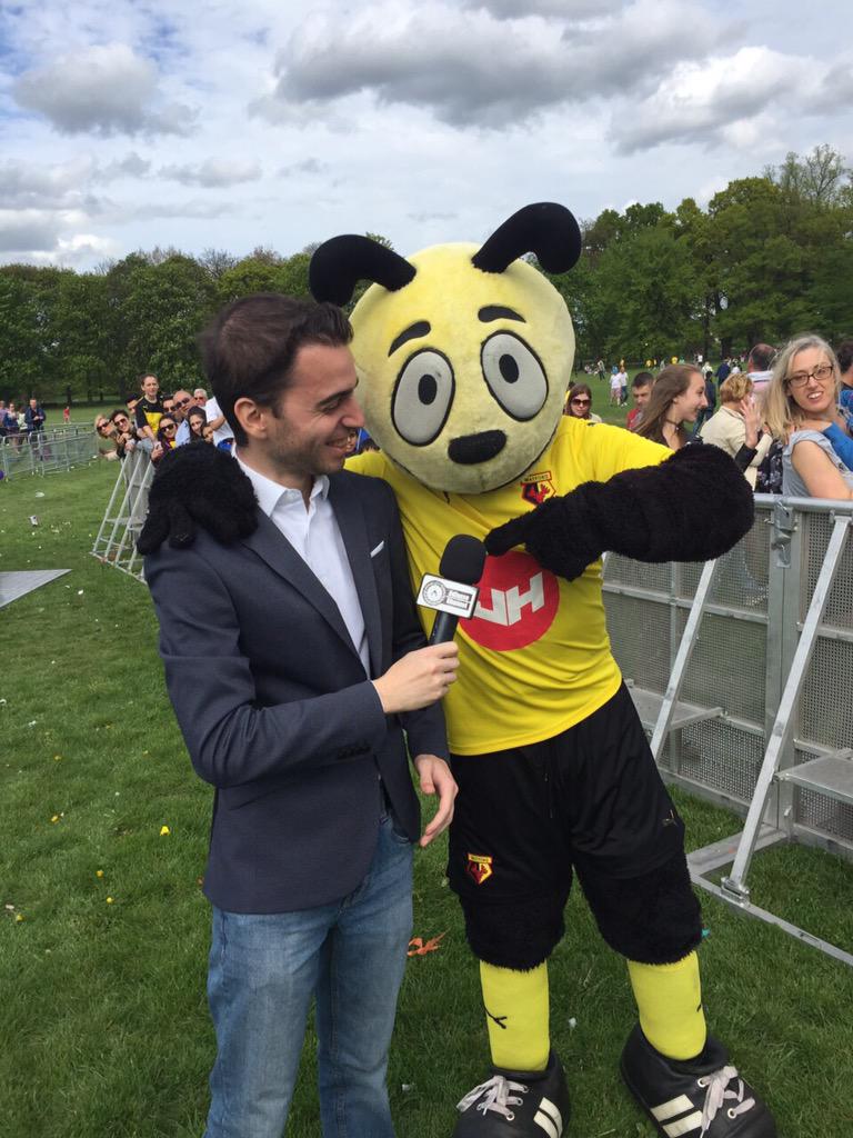 <a href="/1HHornet/">Official Harry Hornet</a> interview with #udinesechannel! What a day for @watfordfcsays