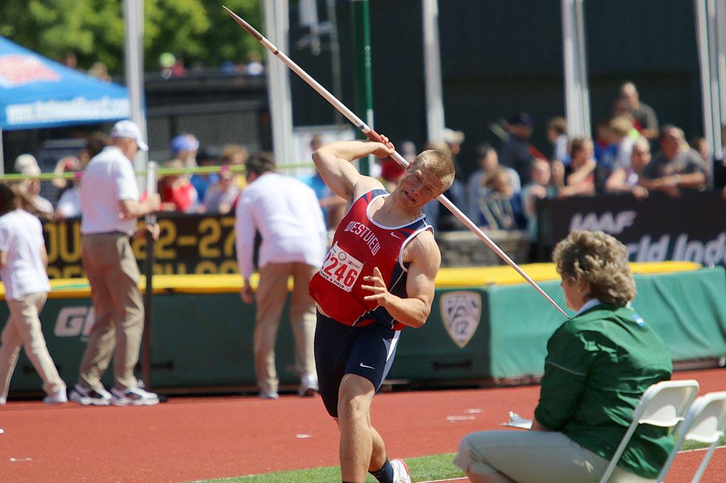 DannyJMoran's tweet photo. Westview’s Ian Myers gets state’s top mark in javelin, athlete of the week nomination http://t.co/B3QJhO95fH #opreps http://t.co/D0smZO1sdw