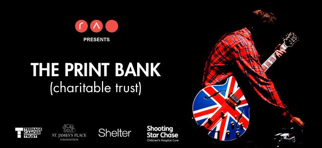 rocksquare's tweet photo. @Rockarchive THE PRINT BANK(charitable trust) live/online auction signed rock prints. Bid now: http://t.co/ALglJi10cc http://t.co/NkloB82STW