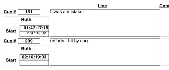 AnarchyPost's tweet image. bad day for Ruth.          :(
#ADR  #postproduction