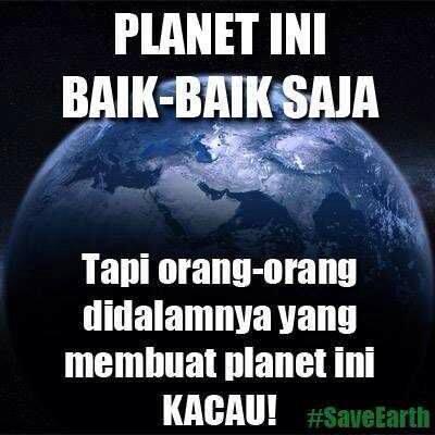 Sebuah quote dr <a href="/GreenpeaceID/">Greenpeace Indonesia</a> ... "berhentilah mengacau" #BandungForBali