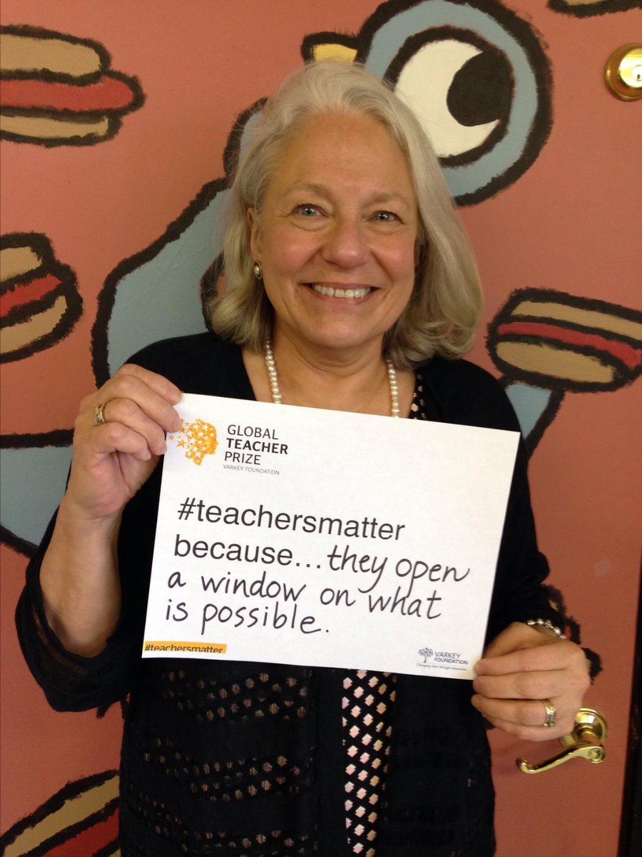 #teachersmatter because they open a window on what is possible <a href="/TeacherPrize/">Global Teacher Prize</a>