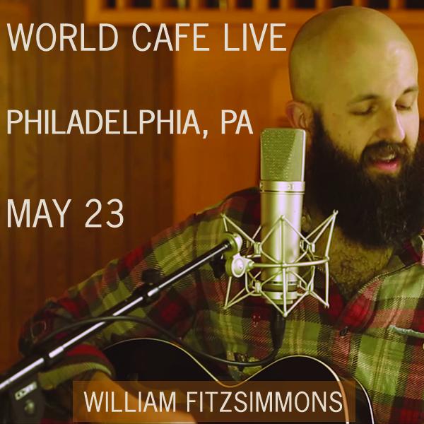 wfitzsimmons's tweet photo. Retweet to win tix to see @wfitzsimmons at @worldcafelive on 5/23 in Philly! Get tix here: http://t.co/9zUhpUfdzf http://t.co/6aO7aIAct8