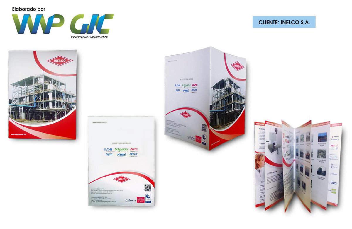 Wapgic's tweet photo. Brochure tipo revista, acabado mate y brillo parcial, elaborado para INELCO S.A. http://t.co/vq8vysfxRv
