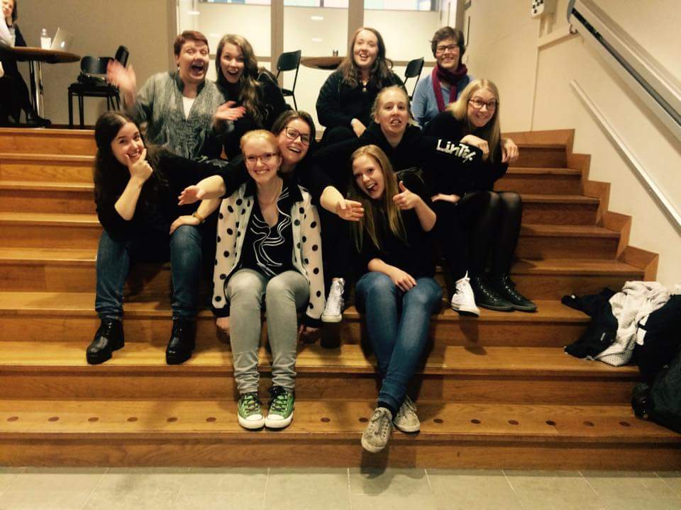 GDK_LiU's tweet photo. Låt oss presentera... *trumvirvel*...styrelsen 15/16 http://t.co/j62bVbBoYI