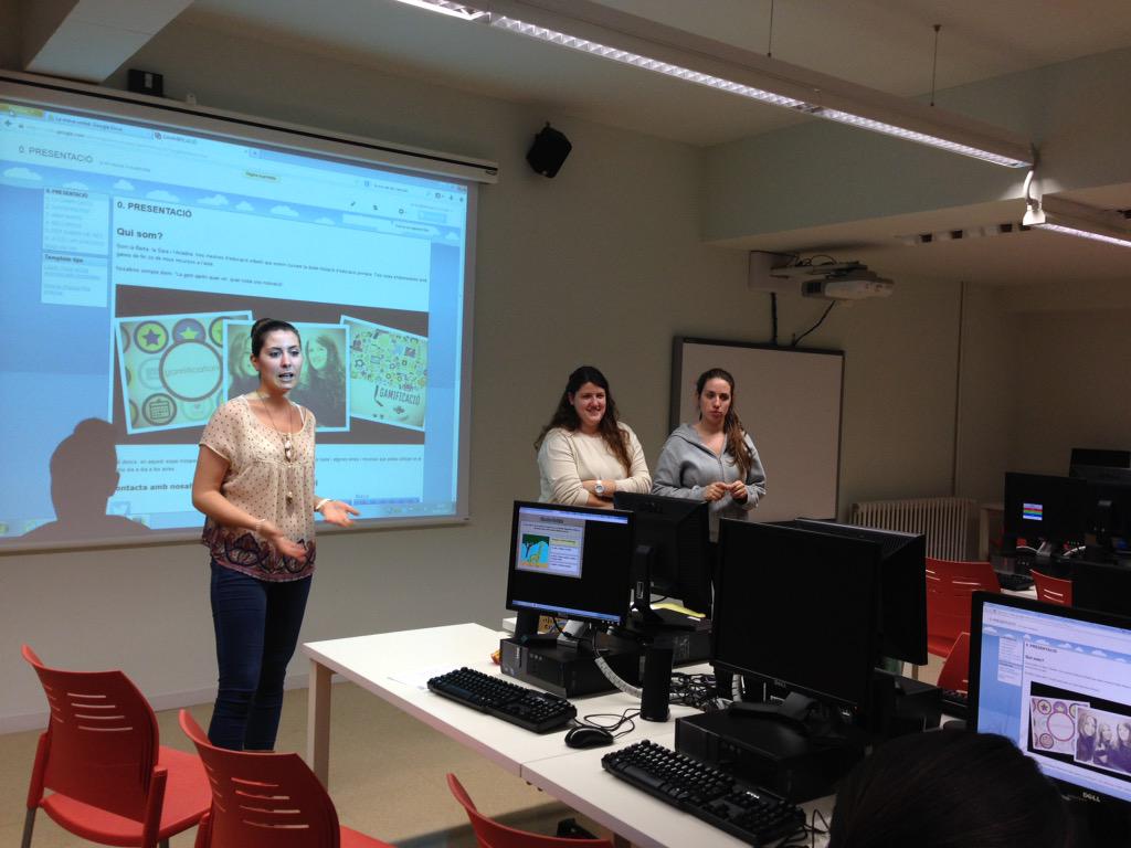elenaojando's tweet photo. La gammificació a l'aula de primària amb @sara_gm3 @ariadna_sar @berta_tr #gammificacioudtic2 "Jugant s'apren"#udtic2 http://t.co/TvXOmgl0xd
