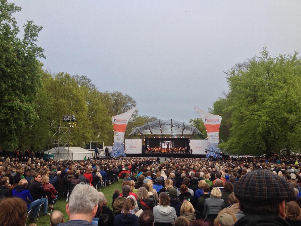Herdenkingsconcert in de Hout #4mei #Haarlem