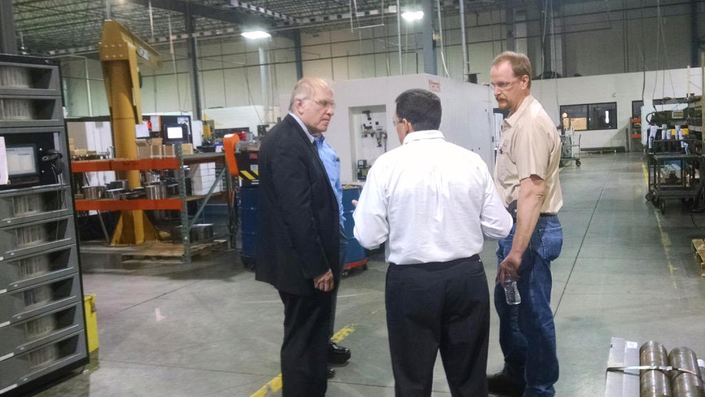 HouseSmallBiz's tweet image. Chairman @RepSteveChabot touring local Ohio manufacturer in honor of #SBW2015 #SmallBizForce #MadeInUSA
