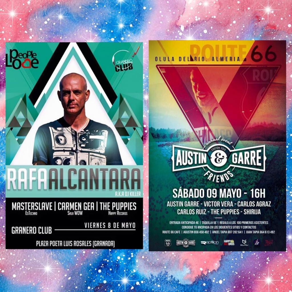 BrunOffHC's tweet photo. Este finde tenemos lio del bueno!!- Viernes 8: Granero Club (Granada)- Sábado 9: Route 66 (Olula del Río)🐾🐾🐾🐾🐾🐾 http://t.co/pZfHrvmOfM