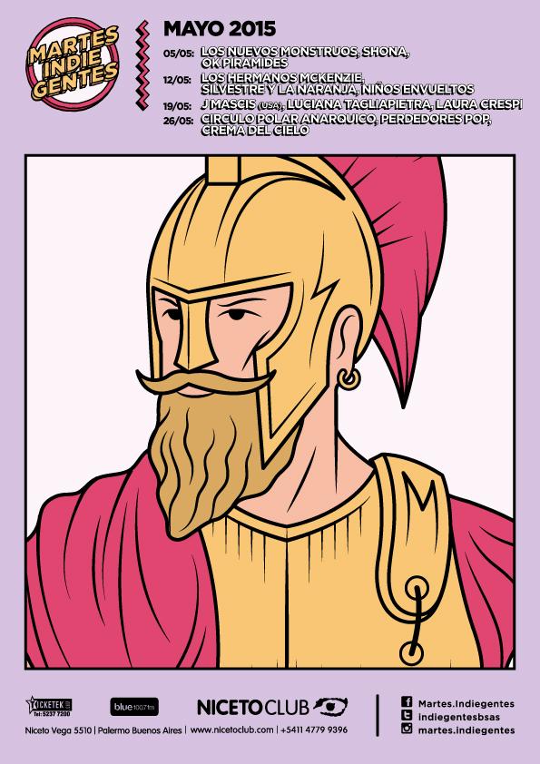Por si nos sintonizaste tarde, somos <a href="/indiegentesbsas/">Martes Indiegentes</a>, y te presentamos nuestra programación de mayo en <a href="/NicetoClub/">Niceto Club</a>
