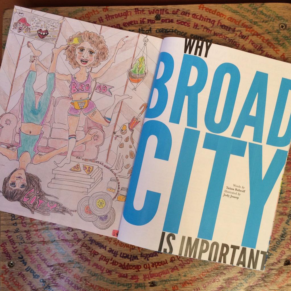 BRINKmag's tweet photo. "Why @broadcity is Important" Words by @latetedelegs Illustrations by Jody Jessop. http://t.co/D2kv3acUCG #broadcity http://t.co/V8dhEVY5C5