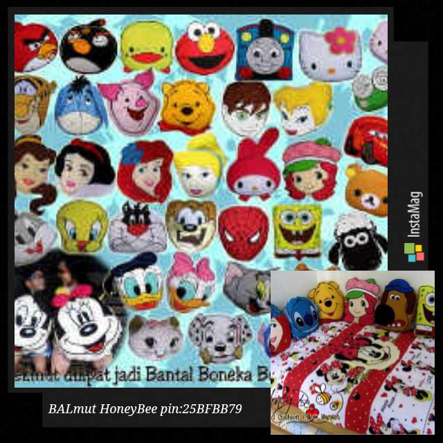 BlueShopz's tweet photo. Beli ECER Hrg GROSIR #Balmut KaRaKteR Kepala Boneka BoRdiR. Bs jd BANTAL bs jg jd SELIMUT pin:25BFBB79 @surabayaiklan http://t.co/XkxpZqlSsY
