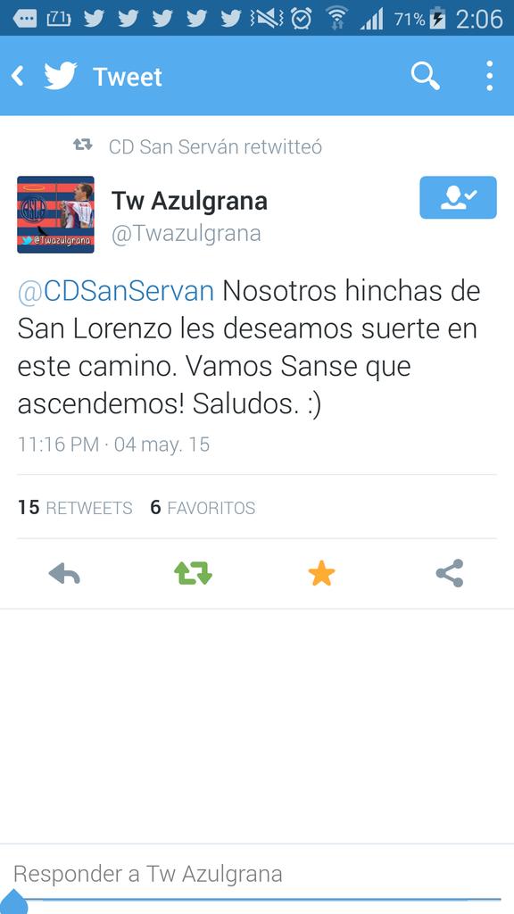 FUTBOLEANDOFM's tweet photo. Argentina, Ecuador, Costa Rica, Uruguay, Australia... tod@s con el @CDSanServan y el genio de @LUISMIPAT http://t.co/ljGK8vO3no