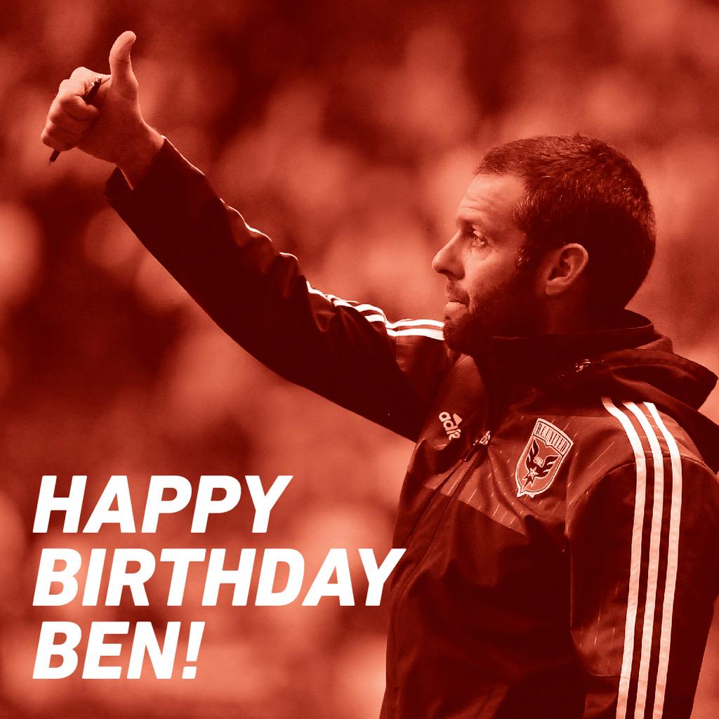 Happy birthday to Fabi and Ben Olsen (yesterday).     