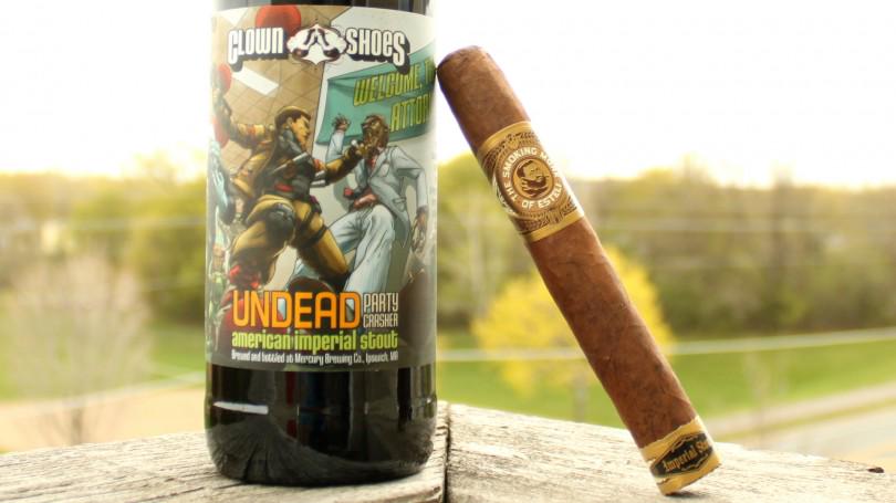 CigarMemoir's tweet photo. #CigarReview: @drewestatecigar Smoking Monk Imperial Stout &amp; Undead Party Crasher #cigars 

http://t.co/cN75GZBteW http://t.co/pqYlmwtmMY