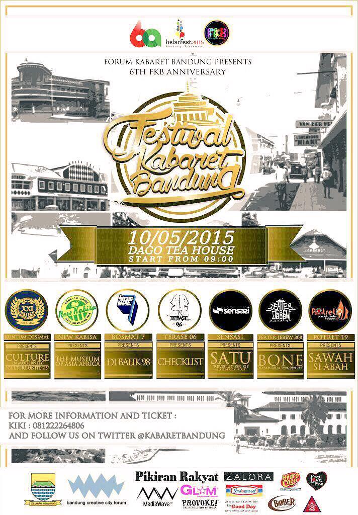 Siapa hayo yang belum punya tiketnya, ayo beli sekarang juga!! Hanya 35.000! Untuk pemesanan tiket hub Line: herdiadr