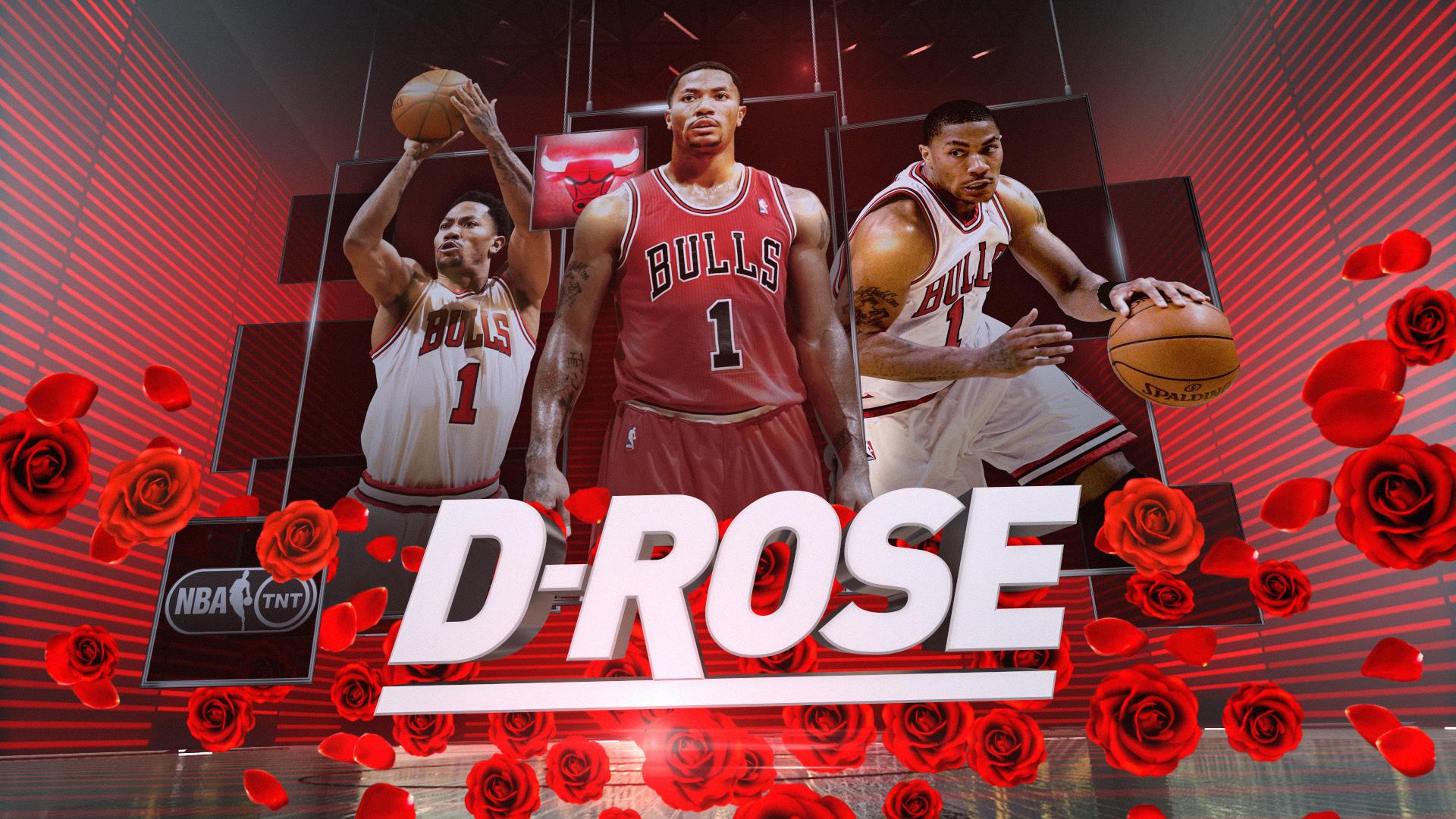 derrick rose shooting wallpaper