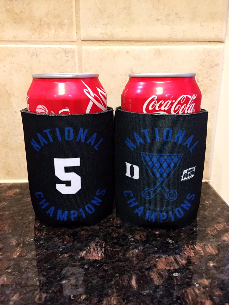 dukefanclee's tweet photo. Best damn @CocaCola I've ever tasted! #DukeBasketball #NationalChampions #DukeNation @ExKoozYourself #SeekingSix http://t.co/yvvRMxPf6l
