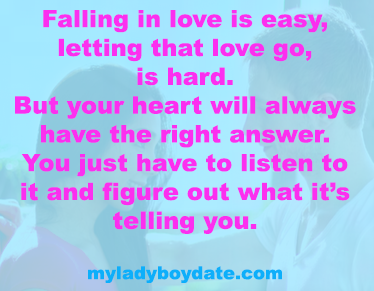 MyLadyboyDate's tweet photo. True indeed! <3
#Relationships #dating #site #tran #ladyboy #transwoman #trannydating #myladyboydate #kathoey http://t.co/0EL996yciN