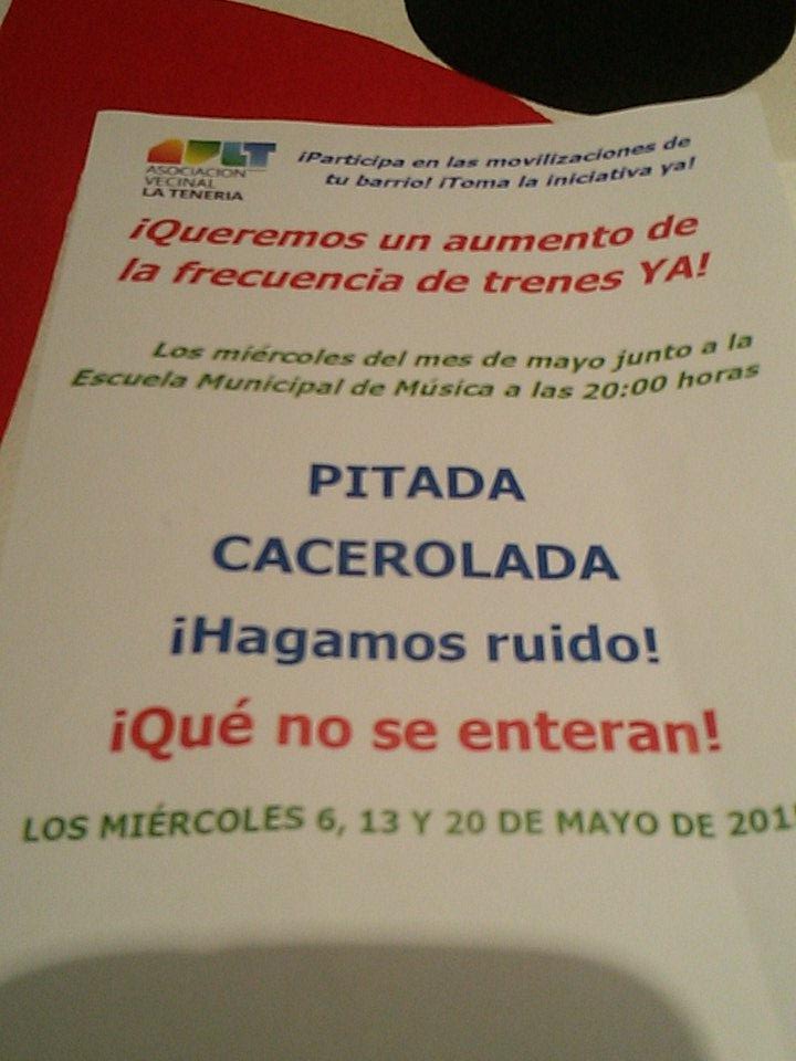 jesus_strep's tweet photo. @C3enfurecida cacerolada en pinto por la mala frecuencia de la c3 http://t.co/yVP28k1vfL