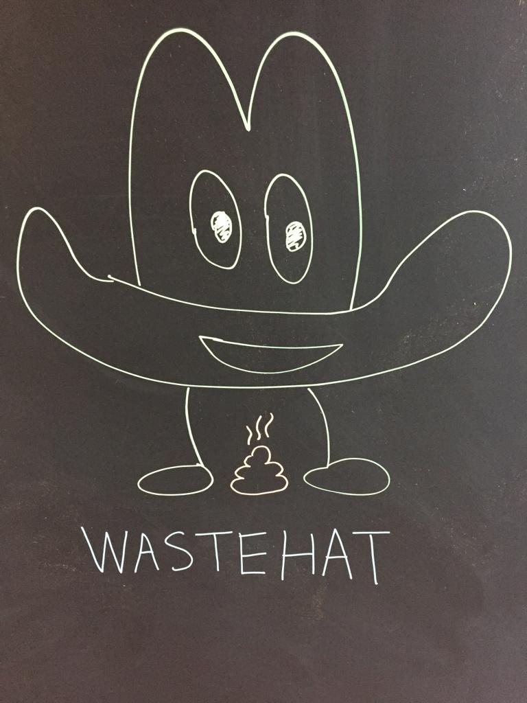 jasonfried's tweet photo. Rejected Basecamp product name: Wastehat http://t.co/VStSmi4W0P