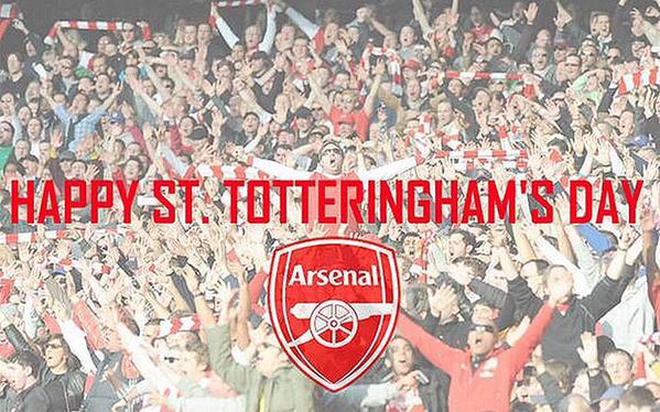 Footballtweet's tweet photo. Arsenal finish ahead of Tottenham for the 20th season in a row. http://t.co/mU3St5Yec1