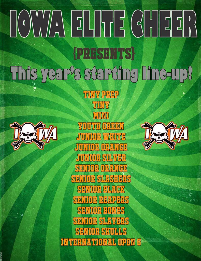 SkullnBones_IEC's tweet photo. Welcome to the Fam: #YthGreen #SrSlashers #SrSlayers #DMIE Its going to be an ELITE year!! http://t.co/ZsdJhdJFxq
