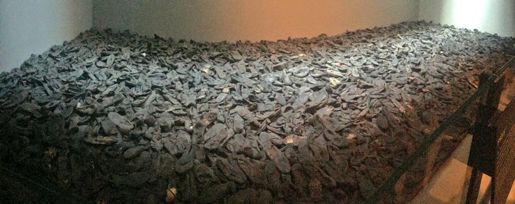 miriamr2015's tweet photo. During the Holocaust many people were killed+ were stripped of their personal belongings, including shoes #dcskylion http://t.co/ES591FDs7o