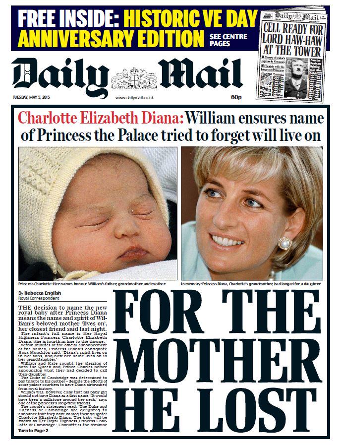MAIL FRONT: "For the mother he lost"