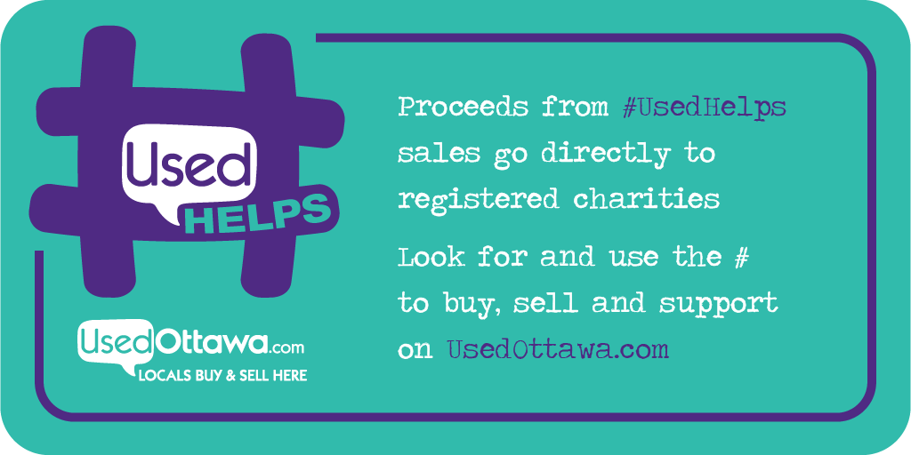 usedottawa's tweet photo. Hey #Ottawa! Sell your stuff on #UsedOttawa + donate the proceeds to #charity via #UsedHelps! http://t.co/AXNhYsMM3Y http://t.co/ZQDCHHIrCu