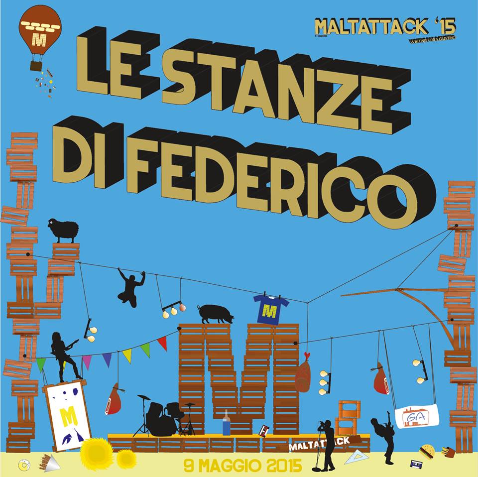 OfficialLSDF's tweet photo. #palco #9maggio2015 #Maltattack Questo nome non racchiude nient'altro che il luogo reale dove vivono creando musica http://t.co/hHdhmrDdJH