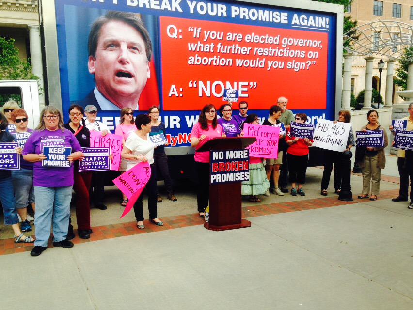 ProChoice_NC's tweet photo. Getting started in #Asheville #notmync #StopHB465 http://t.co/67uxNJDui2