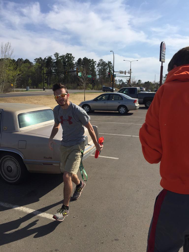 NerfAnkles's tweet photo. @grhsnerf @EthanRebel is down for the count. Kill from @brock_gr http://t.co/Tmmqul4QxP