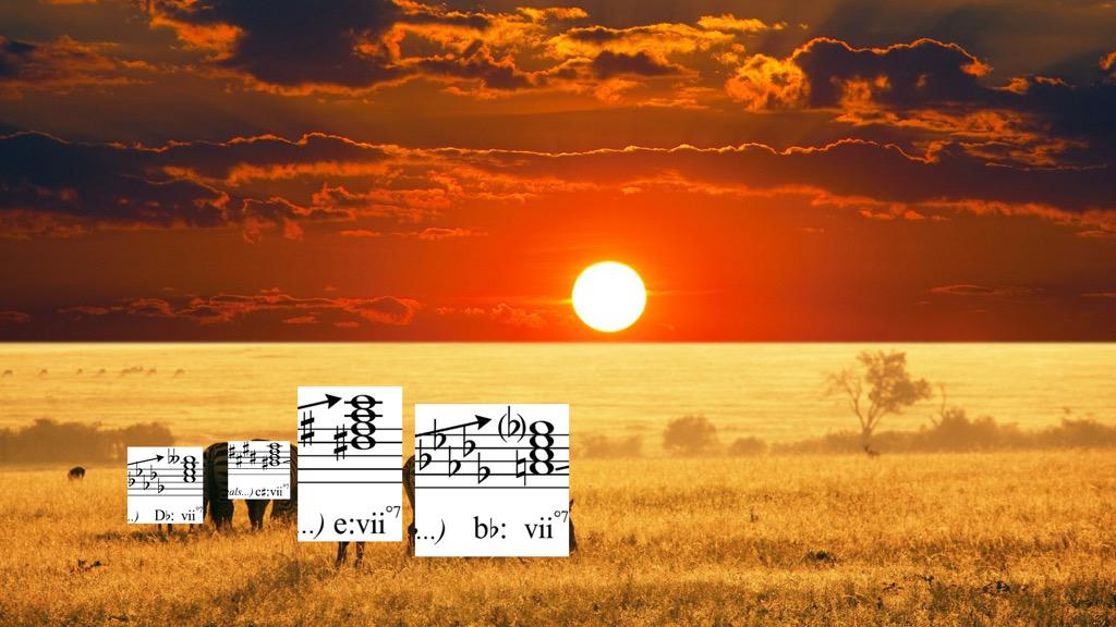 ZALquotes's tweet photo. Here we see a herd of wild enharmonic reinterps in their natural habitat #suchbeauty http://t.co/igd7kB2p2N