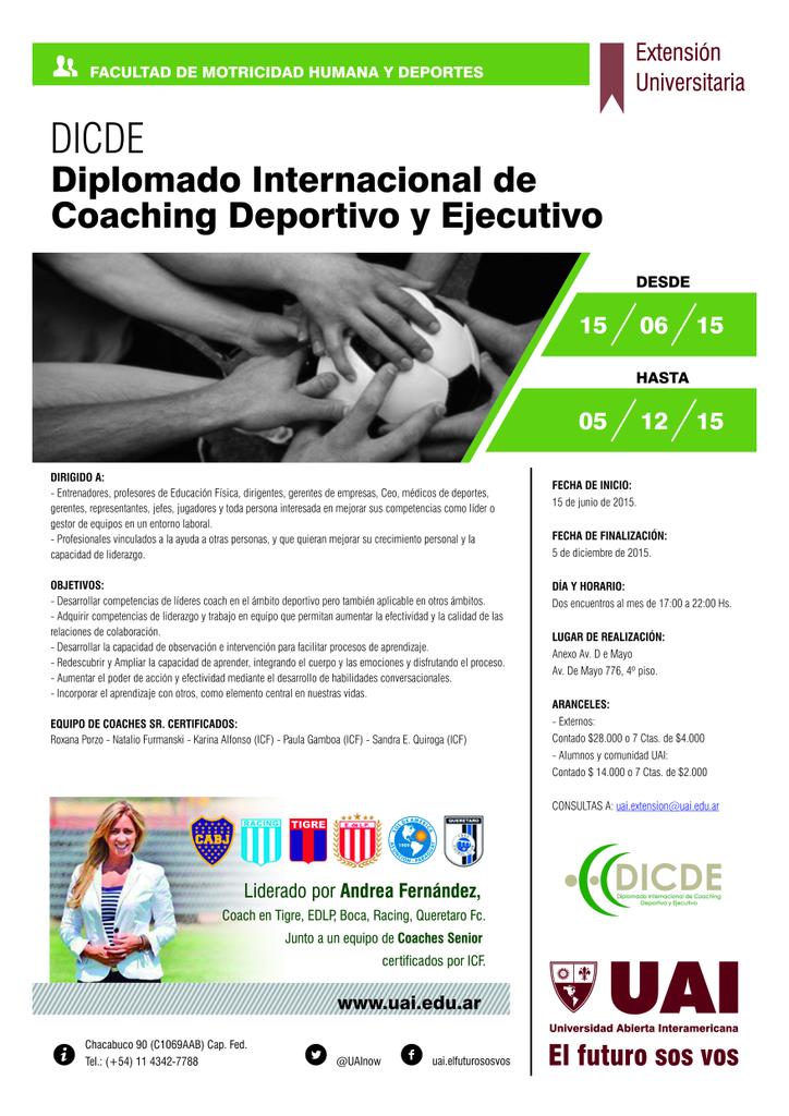 AndreaCoaching's tweet photo. Te gustaría tener un Liderazgo Distinto ? @dicdecoaching @UAIExtension
Coaching Equipo de Fútbol = Equipo Gerencial http://t.co/0nTpQ5hDC8