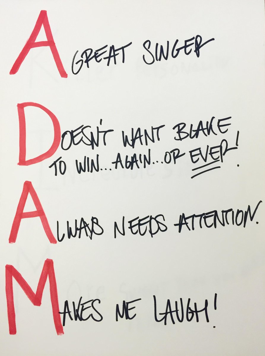 NBCTheVoice's tweet photo. RT for a chance to win this ADAM poem now! #VoiceSweeps NoPurNec. 18+. Rules at: http://t.co/1Oi2NkwA0a http://t.co/vUGGNpFxL4