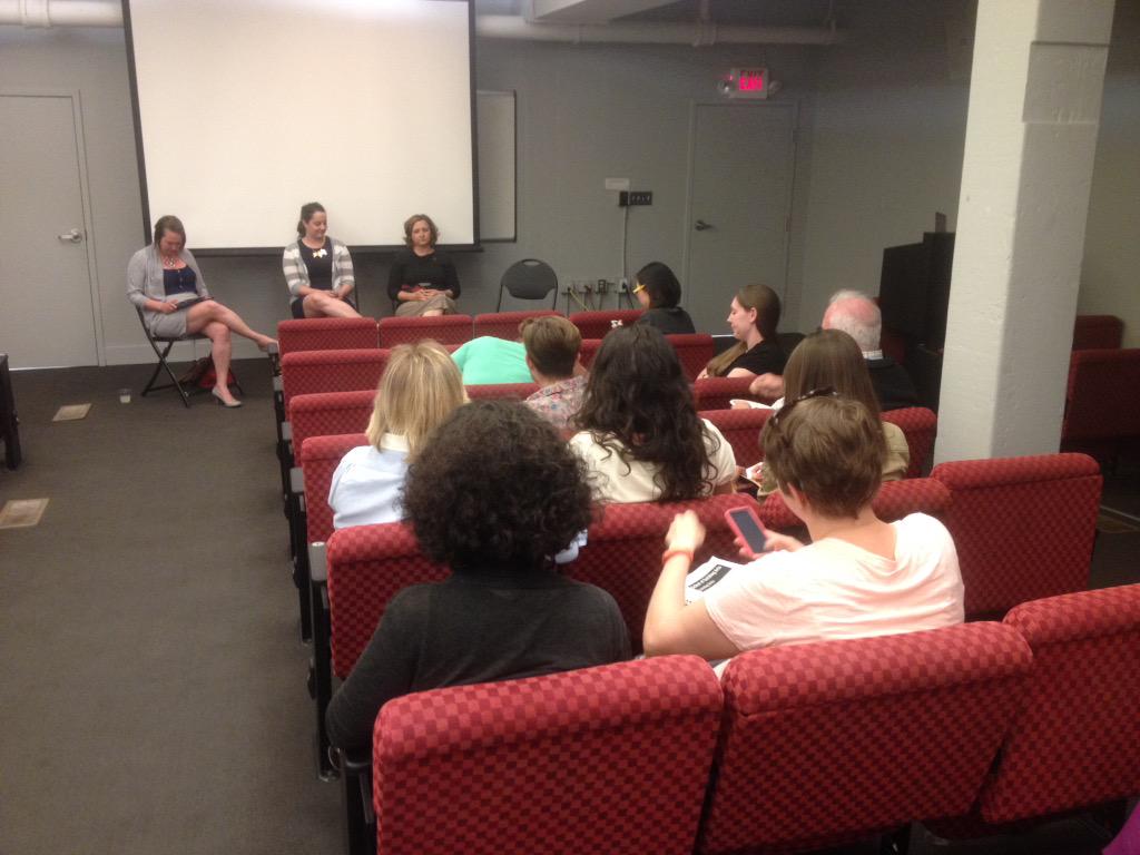 SPAatSCAD's tweet photo. The round table is starting!! http://t.co/P4TiTWMefD