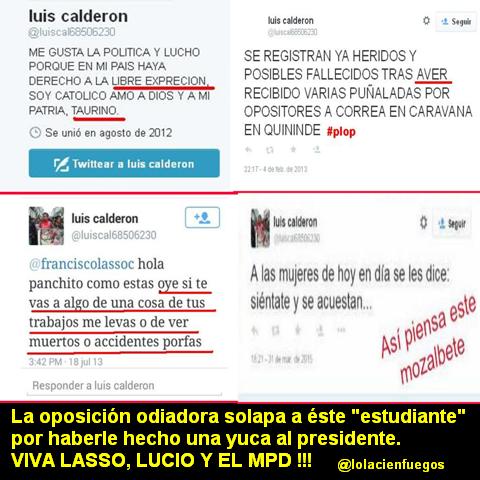 otroenigma's tweet photo. Atender @carlosverareal @silvitabuendia @polificcion.En lugar de solapar al "estudiante" @luiscal68506230, edúquenlo. http://t.co/7nYG4h9vd4