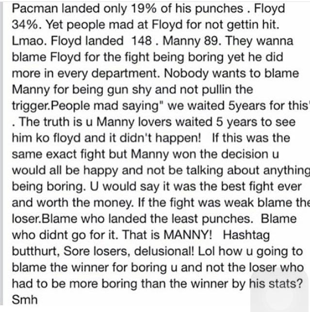 Wrisks's tweet photo. For the people that watched the fight http://t.co/hab6HHov6N