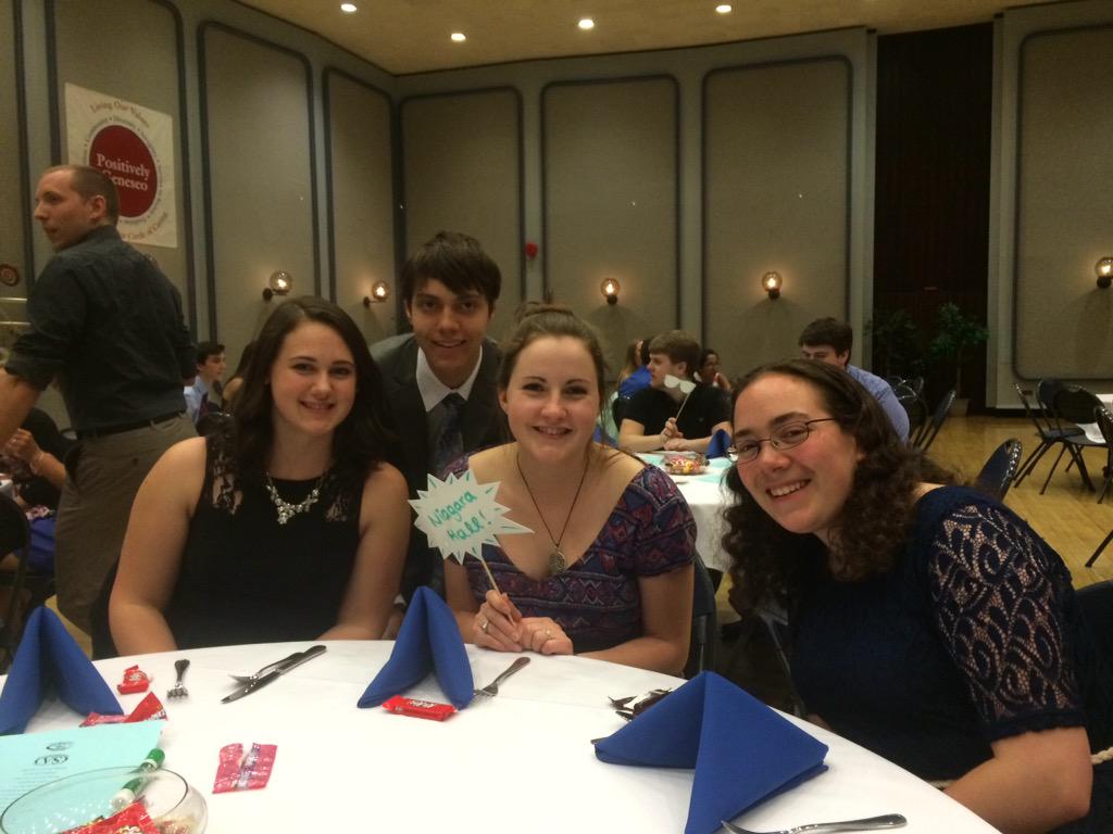 HakunaNiagara's tweet photo. Niagara reppin' at the #IRCBanquet20142015 #niagarahall #irc http://t.co/0E7kROlFSB