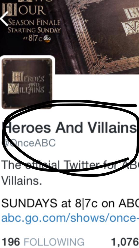 onceuponaouat's tweet image. when you see it #OnceUponATime #HeroesAndVillains #OperationMongoose #OUAT
