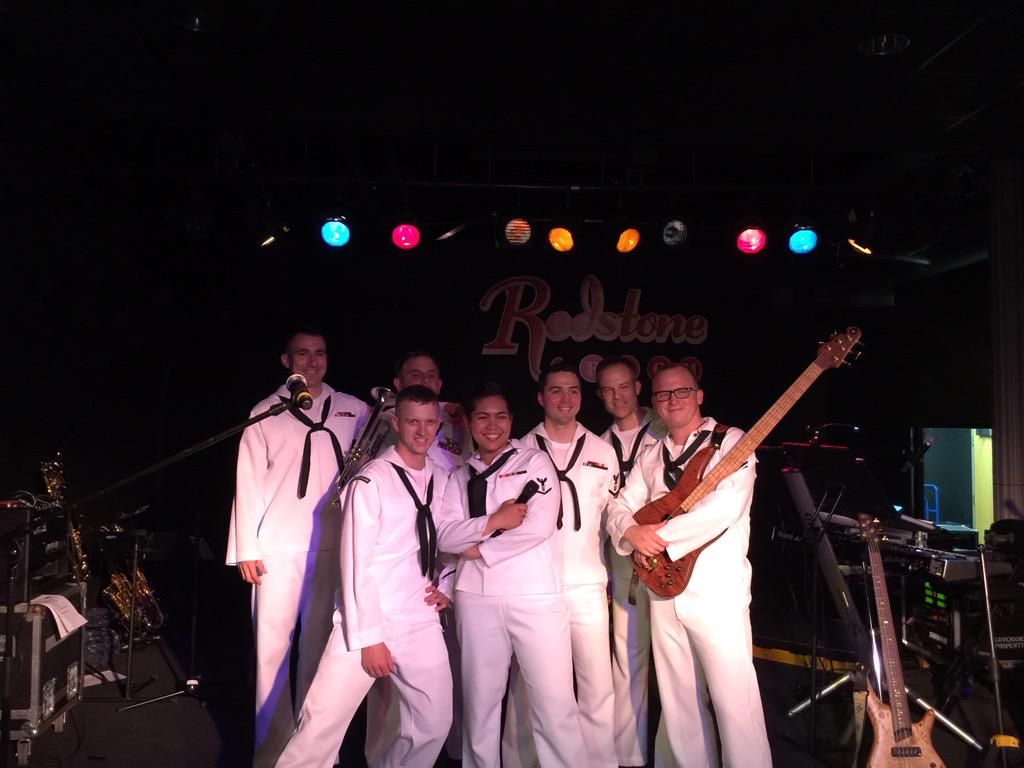 #NBGL #Horizon post performance photo at the Redstone Room for #QUADCITIESTOUR2015 #NavyWeek