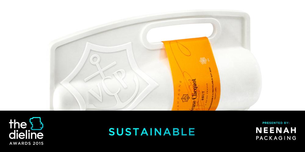 The Dieline Awards 2015: Sustainable- PaperFoam Naturally Clicquot II #DLAWARDS thediel.in/1F1WmNu