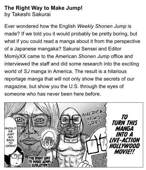 少年ジャンプ ジャンプ 連載中 ジャンプの正しい作り方 まさかの海外進出 英語版 Weekly Shonen Jump にて アメリカ編が掲載 英語版ジャンプ読んでいる海外の方 ぜひ Http T Co M5gu4vs59v Http T Co Heg70h4aou 少年ジャンプ ジャンプ 連載中 ジャンプの正しい作り方 まさかの海外進出 英語版 Weekly Shonen Jump にて アメリカ編が掲載 英語版ジャンプ読んでいる海外の方 ぜひ Http T Co M5gu4vs59v Http T Co Heg70h4aou
