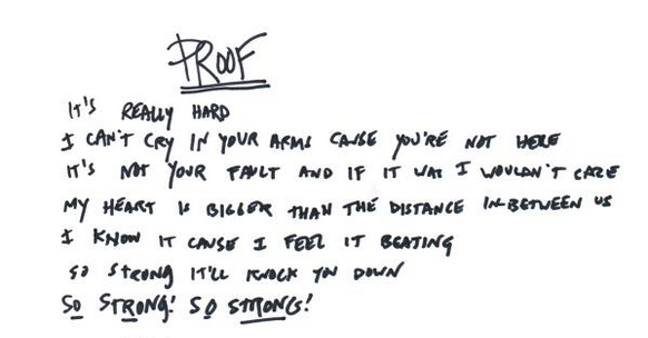 MetroLyrics's tweet photo. See these #ProofLyrics? They were written by @paramore's @yelyahwilliams &amp; you could WIN them: http://t.co/UXFNXA4MWP http://t.co/opPCJRjMDc